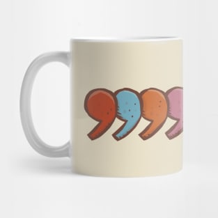 Comma Chameleon Mug